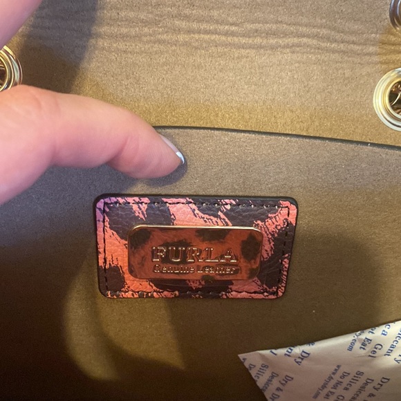 Furla Pink leopard bag - Picture 4 of 5